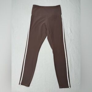 2/$30 Move Theology Brown Ribbed  Legging Activewear Pants Size M # 1965